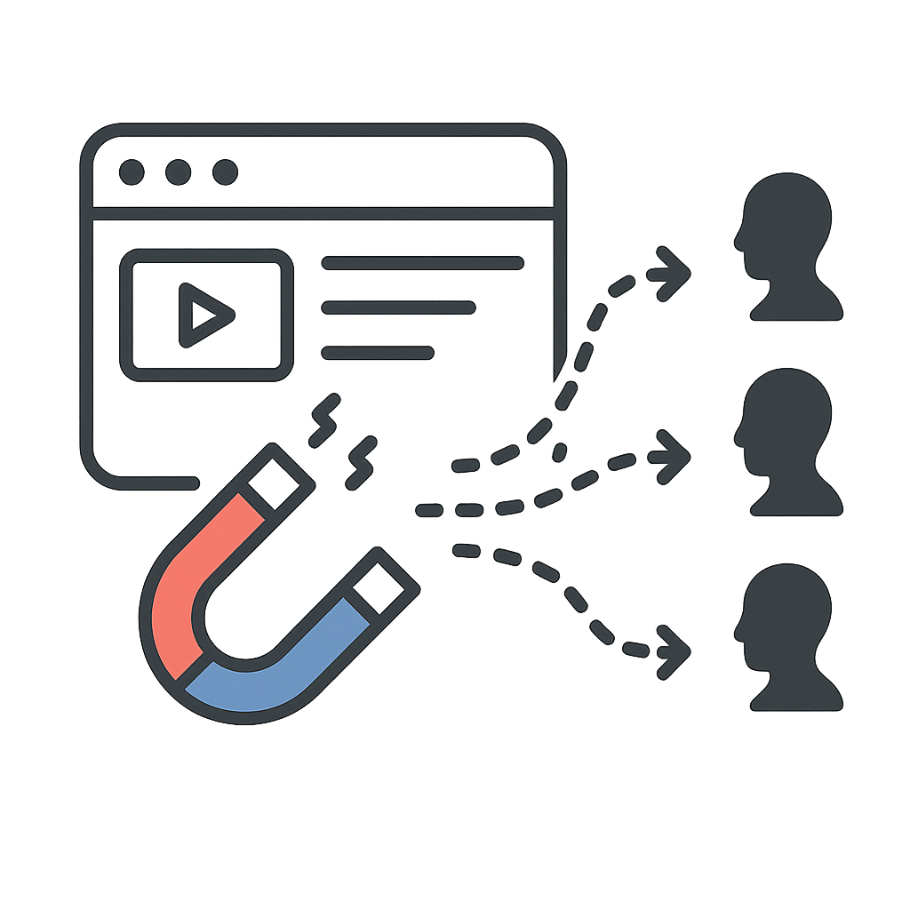 Coach or consultant converting an expertise video into a blog post or email newsletter.