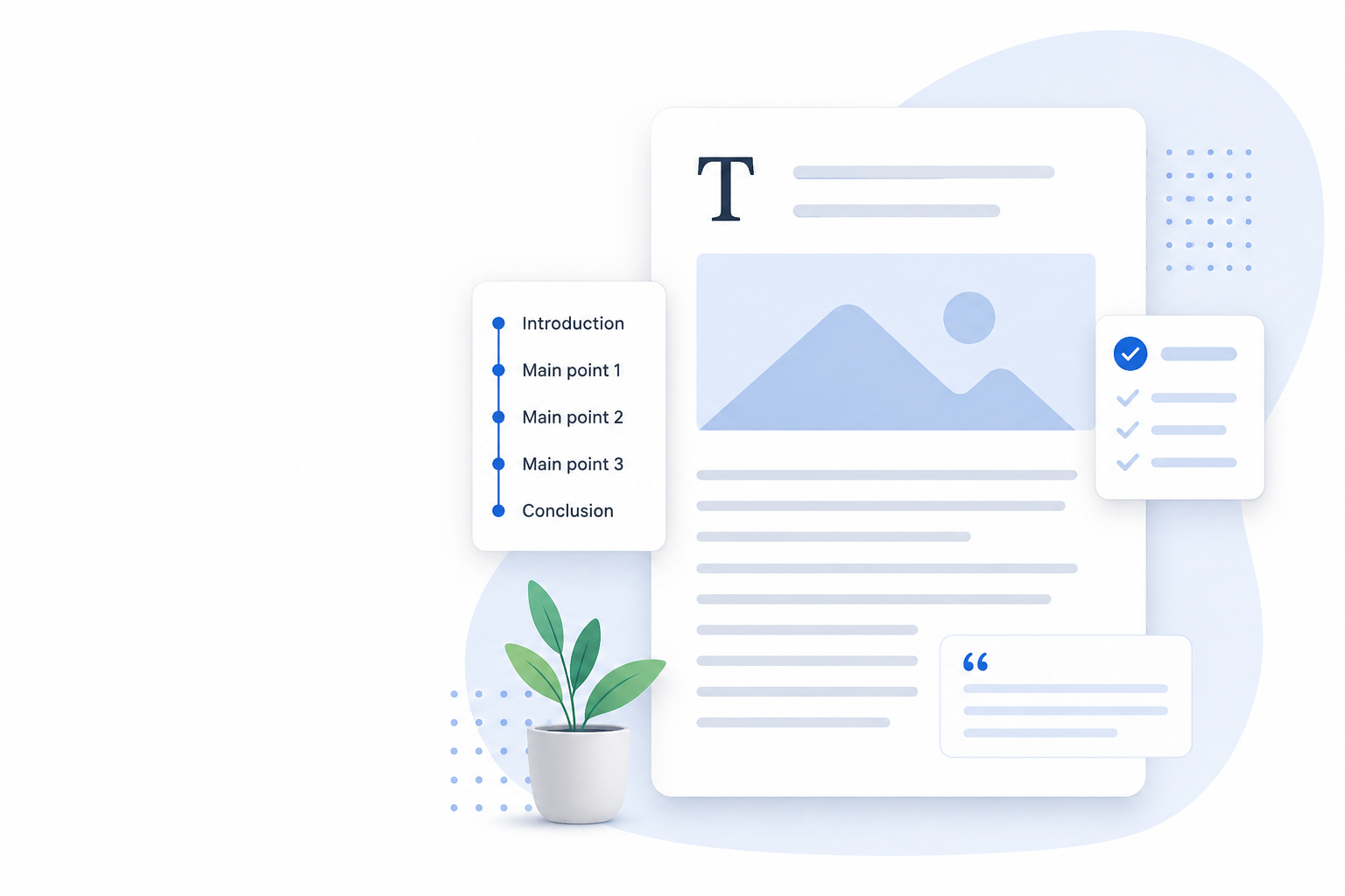 Structured for readability preview