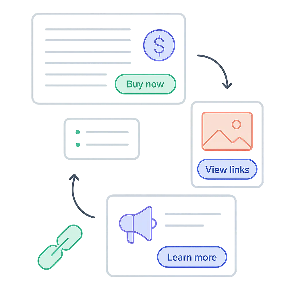 YouTube creator converting a video into a blog post or email newsletter.
